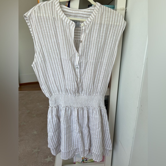 Rails Angelina Linen Dress, size L, EUC - Picture 2 of 4